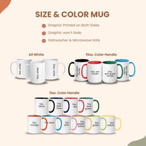 Birthday Mug for Dad of Girls – Personalized Gift from Daughters image 4