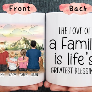 Personalized Siblings Coffee Mug Life is better with siblings Sister Brothers custom mug, Family mugs Mothers day gift from siblings