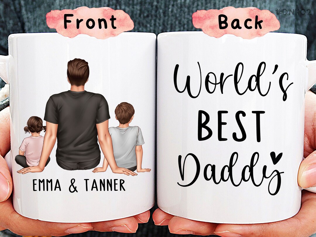Personalized Dad Gifts From Kids, Daddy Gifts From Daughter and Son ...