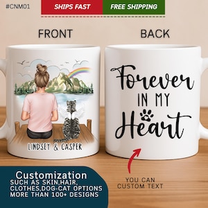 Personalized Cat Mom Memorial Gift, Cat Mom, Cat Lover Gift, Cat Loss Gift, They Still Talk About You, In Memory of Cat, Pet Memori (#CNM01)