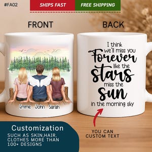 Personalized Siblings Coffee Mug Life is better with siblings Sister Brothers custom mug, Family mugs Mothers day gift from siblings (#FA02)