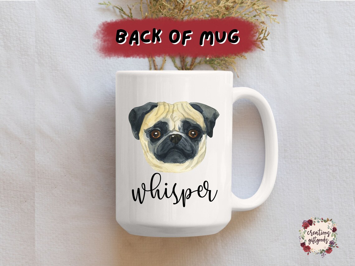 Mops Tasse Mops Kaffeebecher Mops Geschenke Mops Papa Etsy
