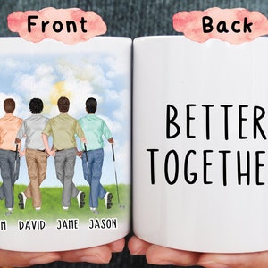 Best Friends Mug, Best Friend Gift, Friendship Mug, Best Friend Birthday Gift, Personalized Coffee Mug, Custom Long Distance Friend Gifts