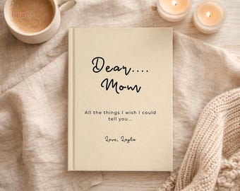 Custom Grief Journal Gift memorial gift Journal Loss of Mom Grief Notebook Mom Memorial Gift Mama Remembrance Keepsake for Grieving Sympathy