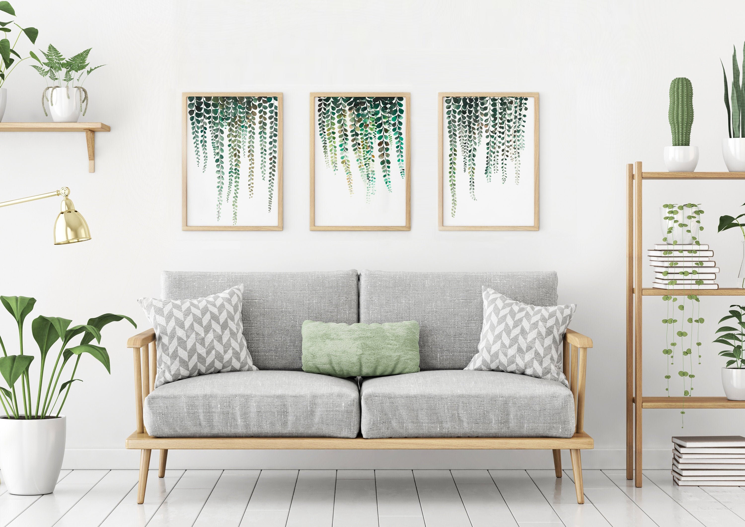 Set of 3 prints botanical art watercolour art made in nz | Etsy