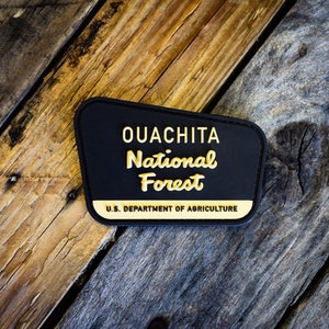 Ouachita National Forest Rubber Morale Patch