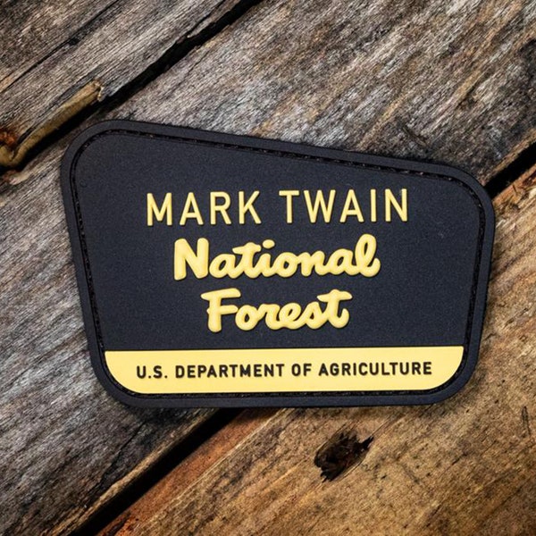 Mark Twain National Forest Rubber Morale Patch