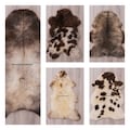 Original Genuine Sheepskin Rug, Single Pelt, Ivory White Sheep Skin Rug, Sheepskin Throw Natural colors, schaffell Hygge
