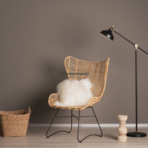 Cushion, pillow made from sheepskin Icelandic Genuine Sheepskin, schaffell Hygge