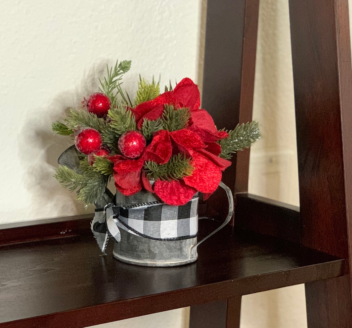 Small Christmas Watering Can Etsy