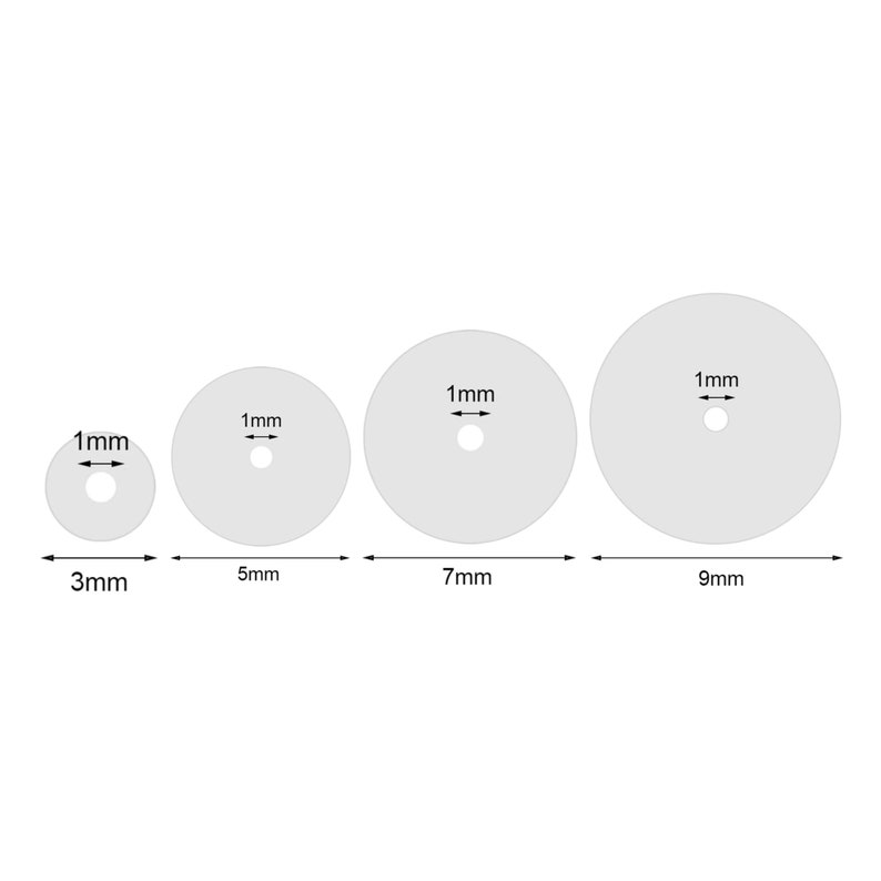 Clear Piercing Healing Discs. Transparent Healing Disc. Etsy