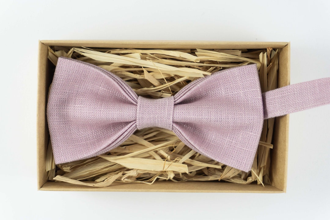 Dusty Purple Bow Tie / Dusty Purple Wedding Bow Tie / Dusty - Etsy