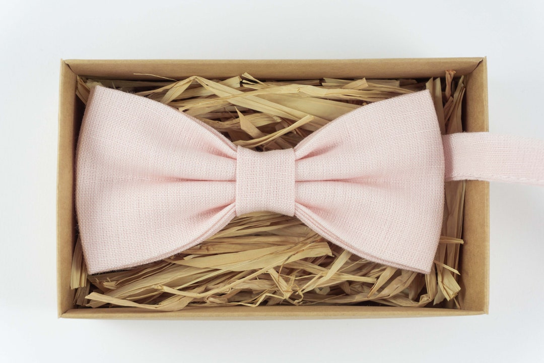 Light Peach Bow Tie / Light Peach Bow Ties / Light Peach Bow - Etsy