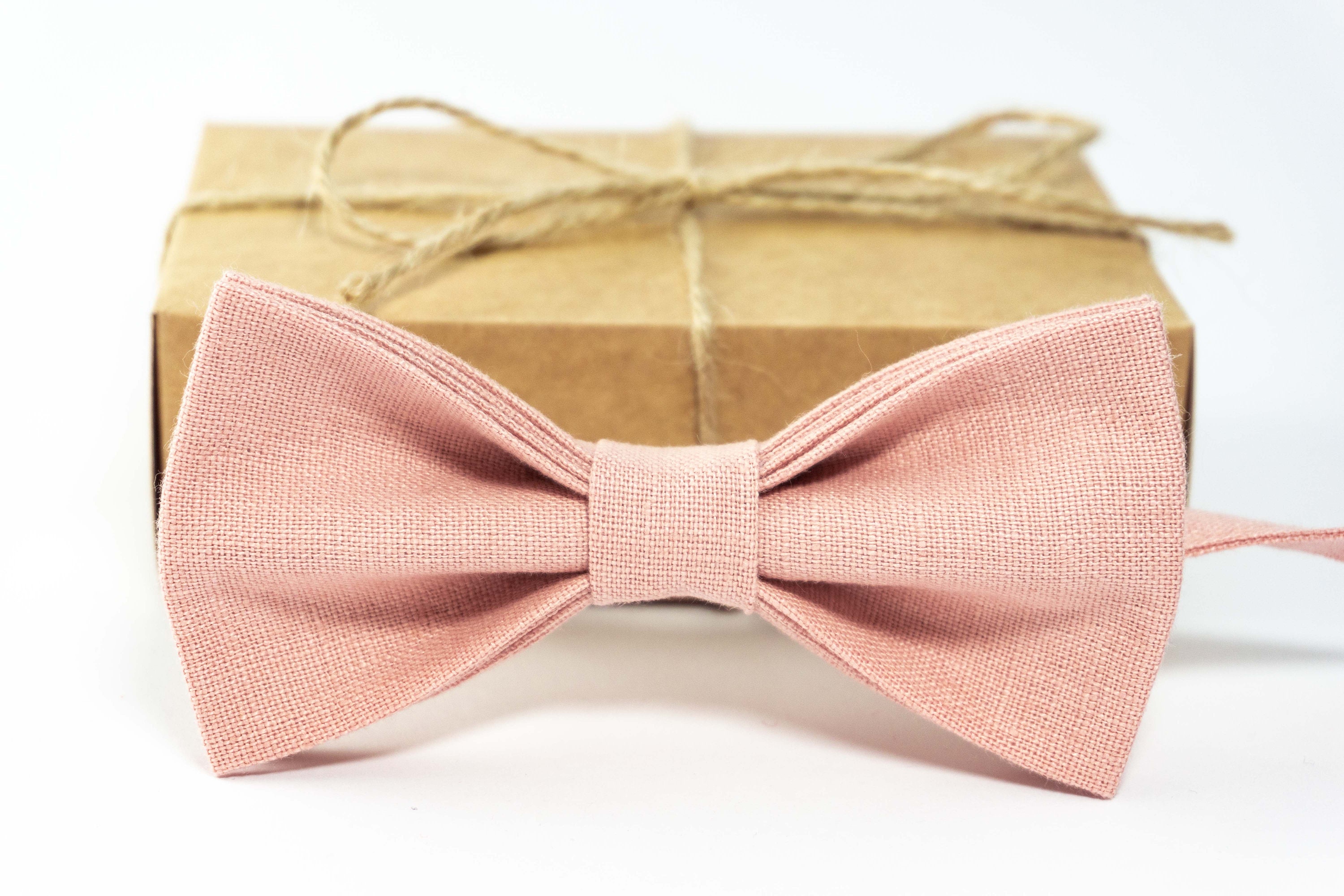 Dusty Pink Wedding Bow Tie / Bow Ties for Men / Toddler Bow Etsy
