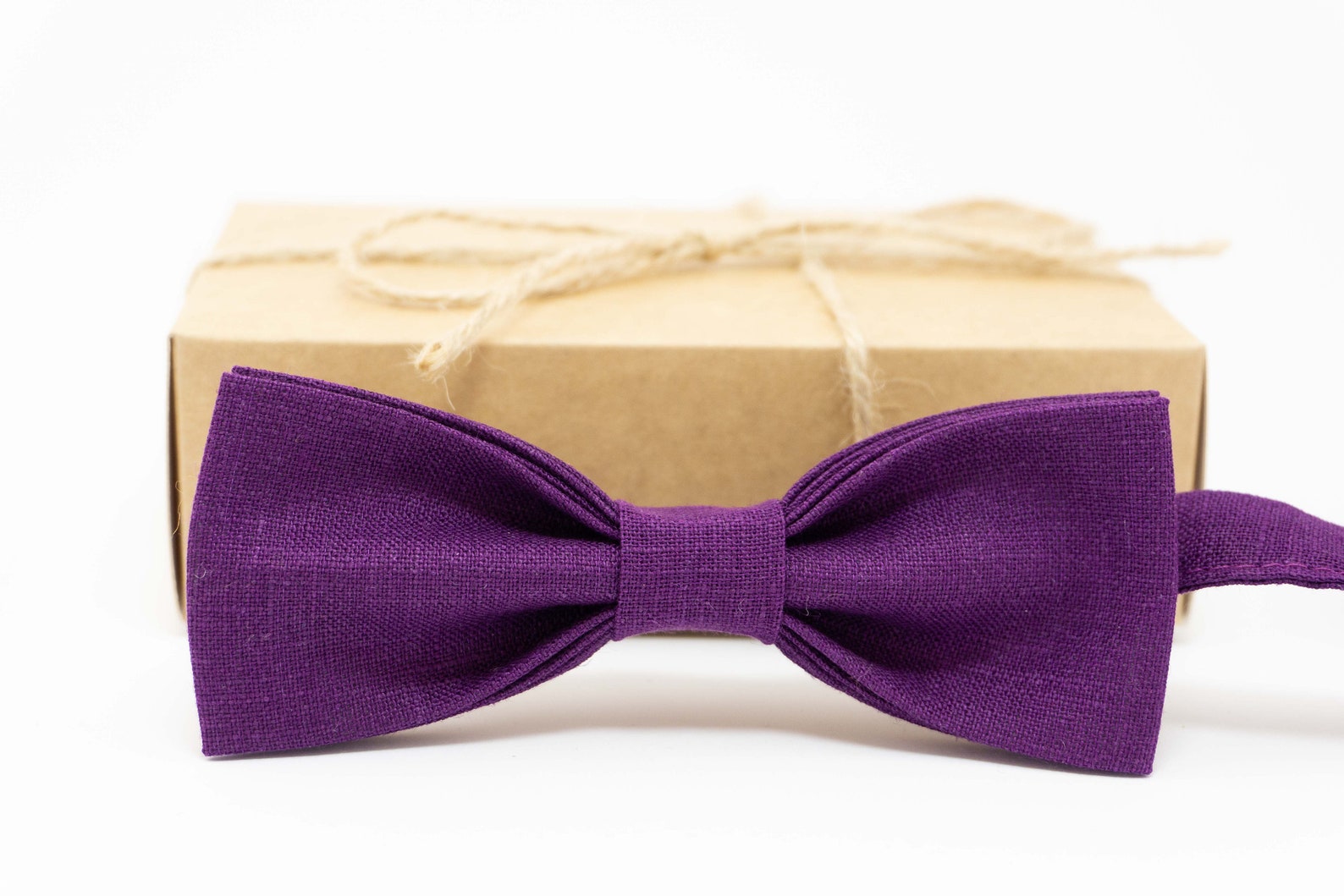 Purple Pretied Wedding Bow Tie / Kids Bow Tie / Toddler Bow Etsy