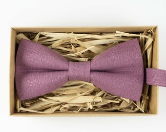 Nœud papillon violet / Cravates violettes pour mariage / Nœuds papillon violet pour hommes