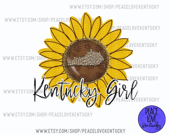 Kentucky Sunflowers KY Sublimation PNG Home Sweet Home PNG Design Digital Download