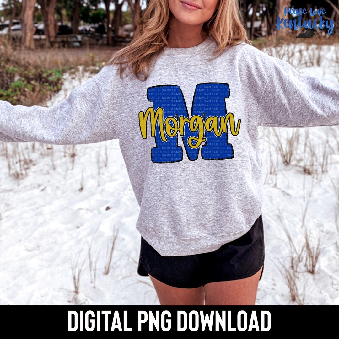 Morgan County KY Football Game Day School Spirit PNG - Etsy