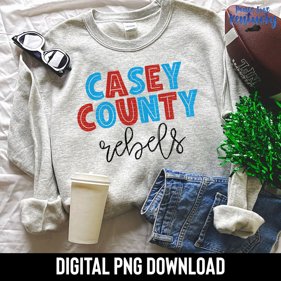 Casey County Rebels Kentucky KY Game Day School Spirit Etsy
