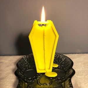 Coffin Candle 2 Coffin candle Horrorcandle Gothic Alternative