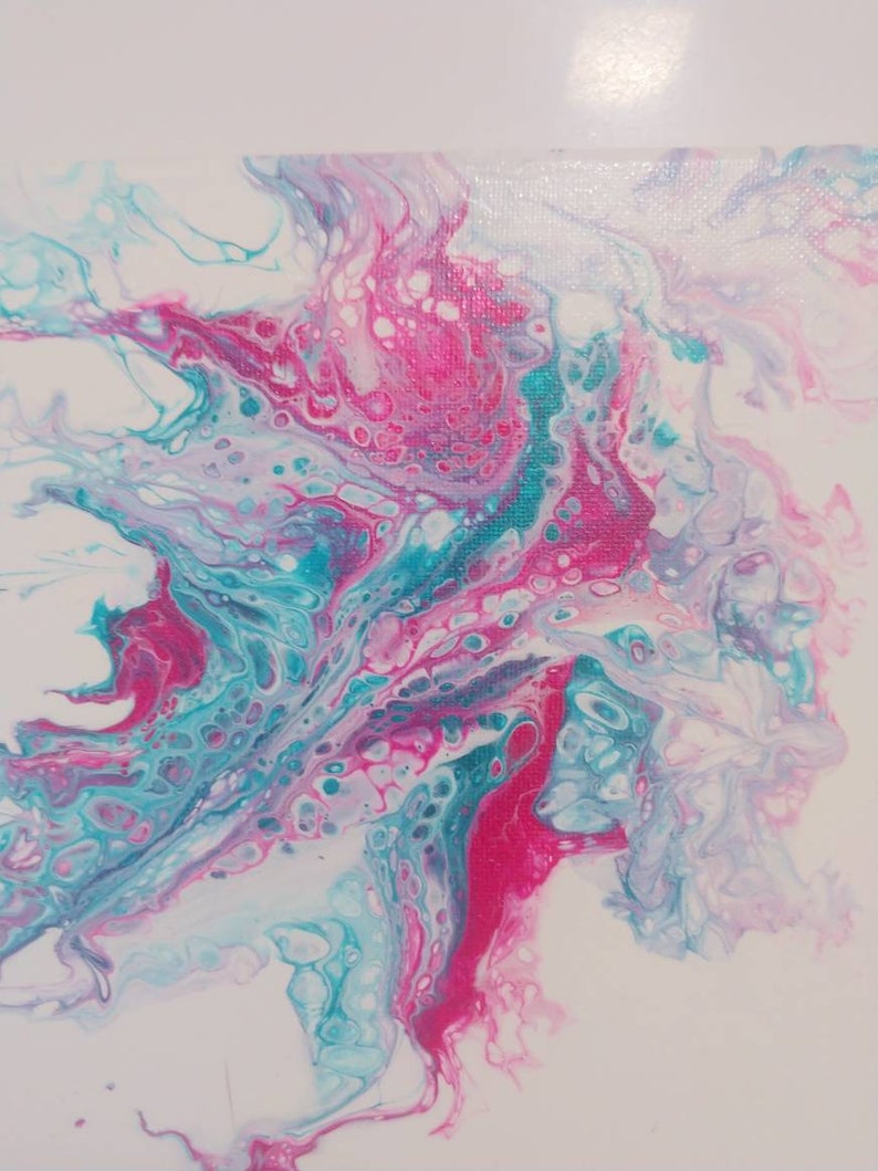 Hot pink and Teal Flash