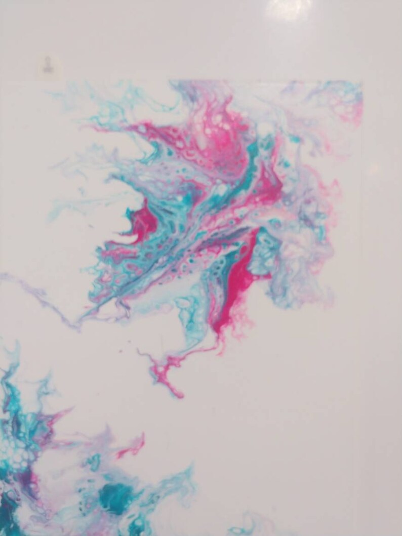 Hot pink and Teal Flash