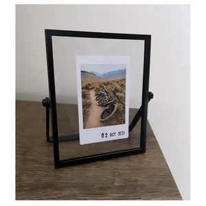 Custom Photo Float Frame, Mini Photo Floating Frame, Metal Photo Frame, Unique Mini Photo Frame, Minimal Picture Frame, Floating Photo Frame