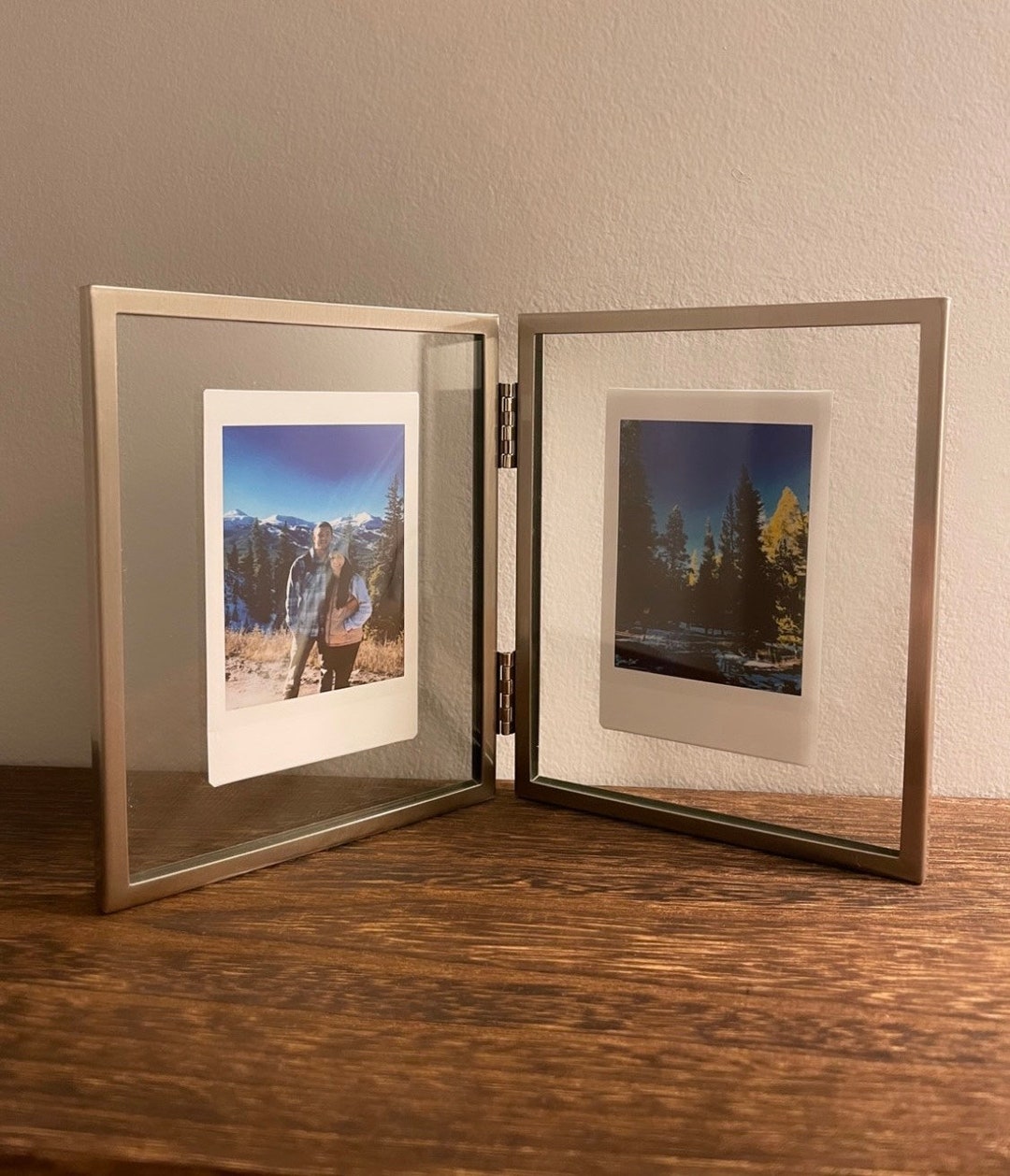 CUSTOM Photo Float Frame Floating Metal Frame Mini Photo Etsy