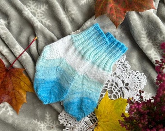 Knitted kids socks