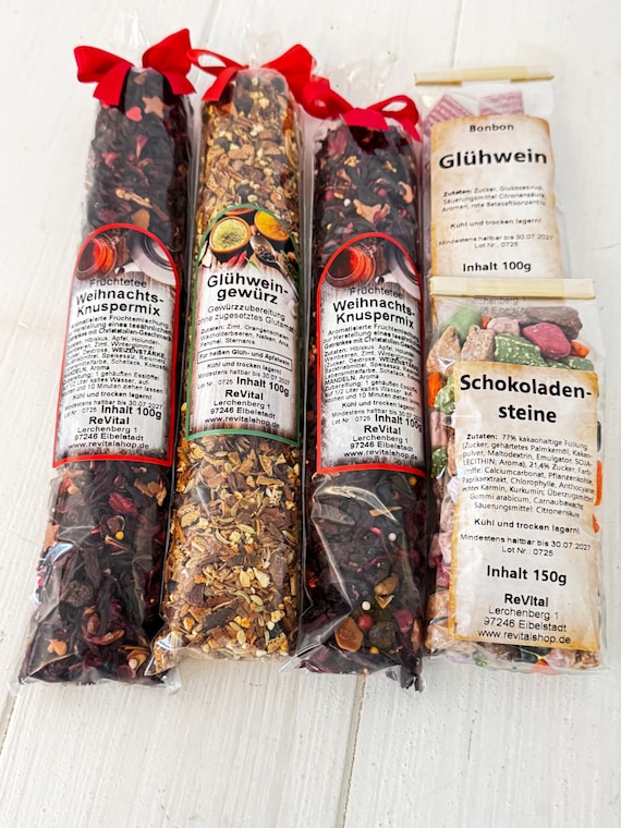 Glühweingewürz Tee Sweet Wintermix Schokoladensteine