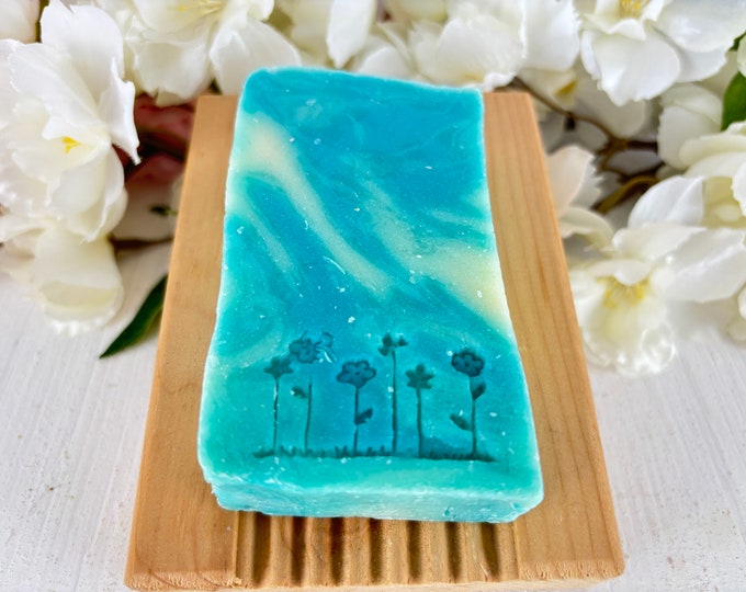 Olive oil soap seaweed vegan