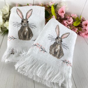 Ofenhandschuh Topflappen Handtuch Hase Bild 5