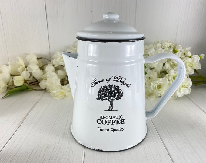 Coffee pot enamel