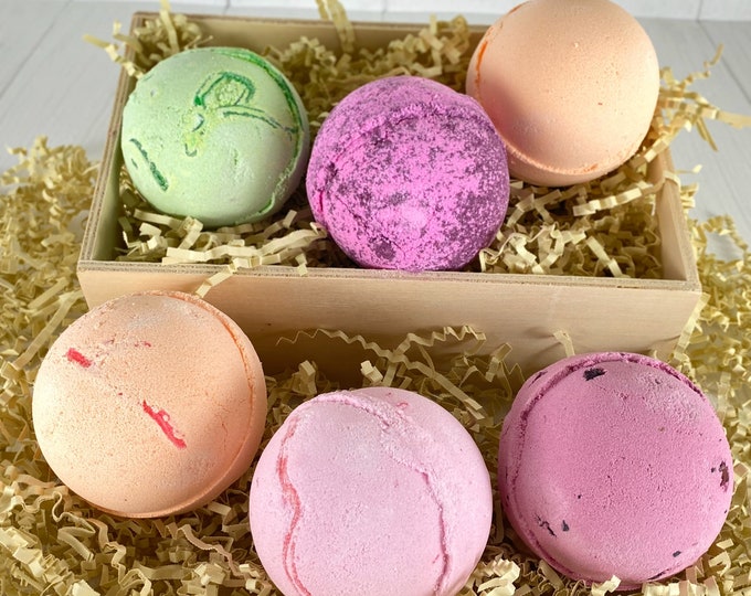 Bath bomb XL 6 pieces 180 grams Jumbo