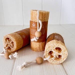 Luffa Schwamm mit Kordel