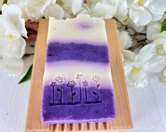 Olive oil soap lavender vegan