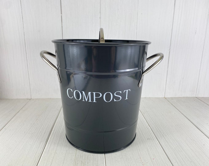 Compost bucket black