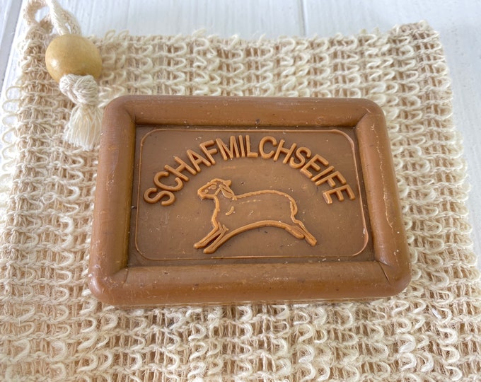 Sheep's milk soap 100g sandalwood scent