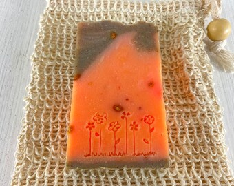 Olive oil soap cinnamon orange