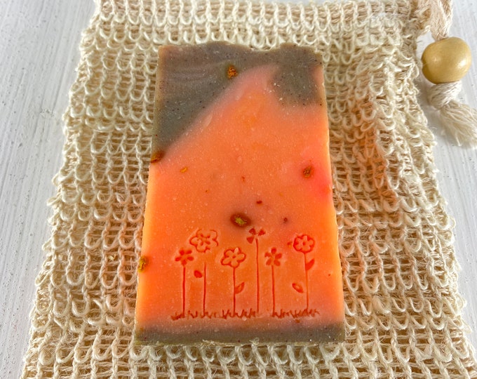 Olive oil soap cinnamon orange