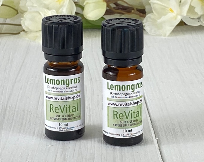 Lemongrass essential oil 10 ml