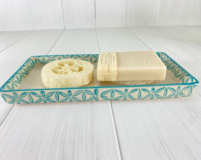 Ceramic soap dish