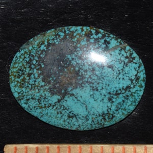 Hubei Turquoise Unbacked Cabochon/40 Carats/Lot #36