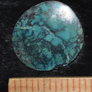 Hubei Turquoise Unbacked Cabochon/40 Carats/Lot #13