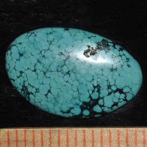 Hubei Turquoise Unbacked Cabochon/54.5 Carats/Lot #25