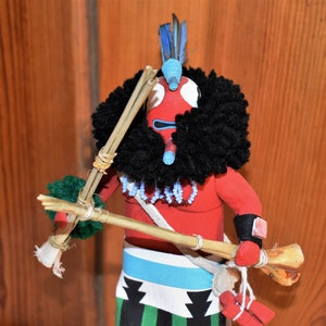 Vintage Genuine Zuni Kachina/Signed Shilowa Salimpoia C Waatsa