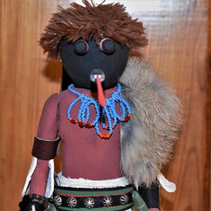 Vintage Genuine Zuni Kachina/Signed Mahedenasha C Waatsa