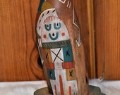 Traditional Hopi Comanche (Komantci) Katsina Made by Ted Francis Jr.