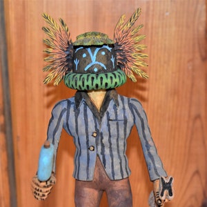 Traditional Hopi Qoqole Katsina/Made by Ray Jose Jr. (Gai-Nah-Ne)