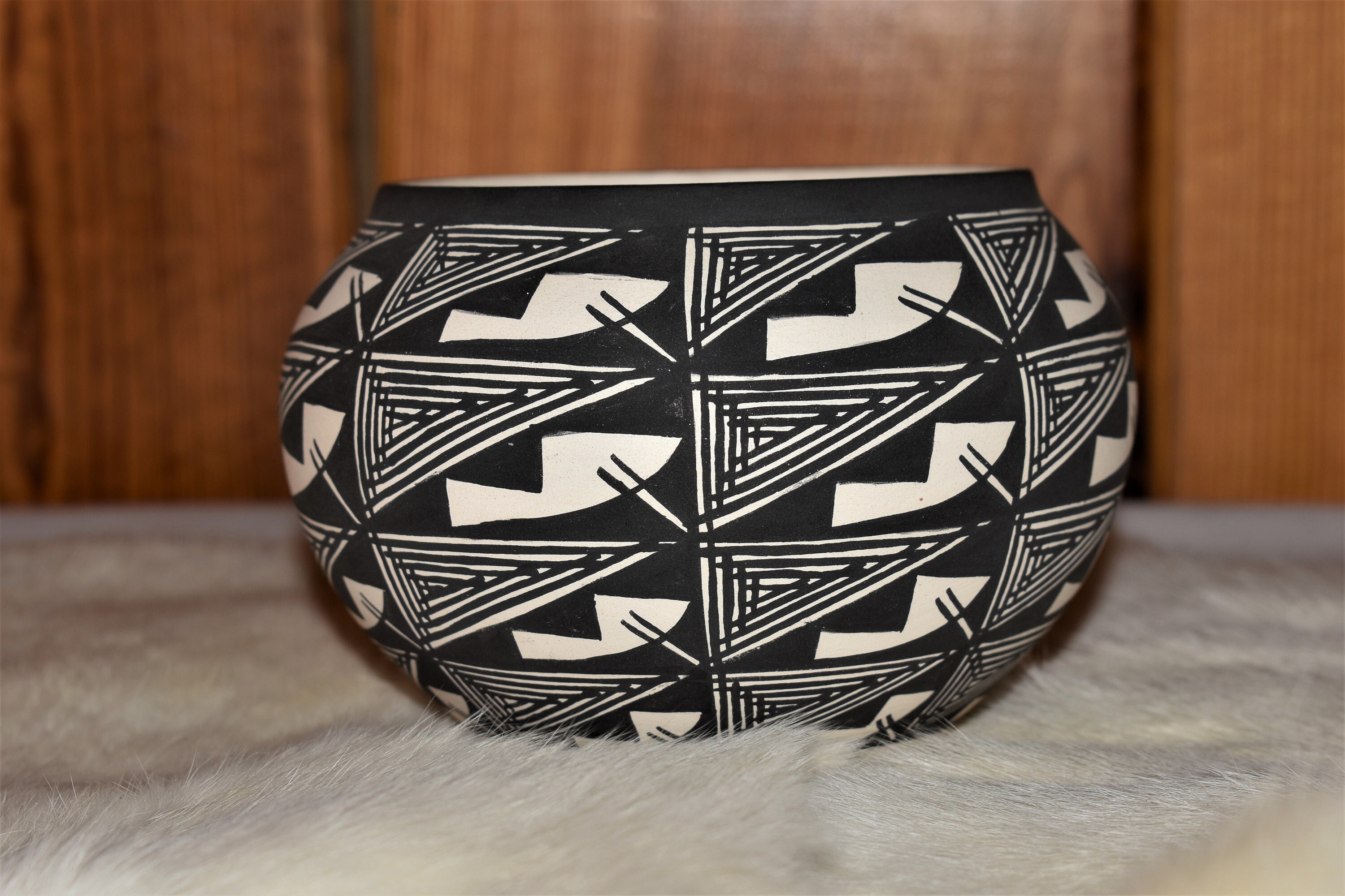 ヴィンテージ アコマ　Acoma　ポッテリー　猫　陶器　ネイティブアメリカン ヴィンテージ アコマ Acoma ポッテリー 猫 陶器 ネイティブ